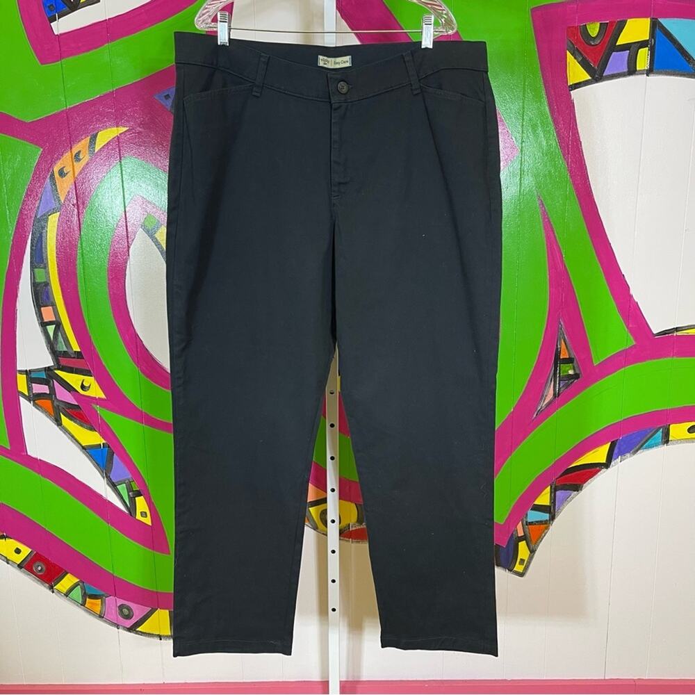 Rider's Easy Care, Black Slacks. Size 20W. In excellent condition!